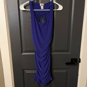 Deb Women's Vibrant Blue Backless Dress